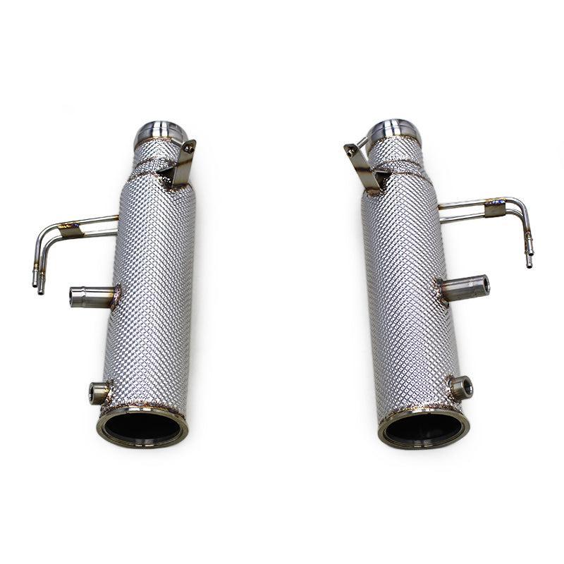 McLaren Artura Catless Downpipes With Heat Shield