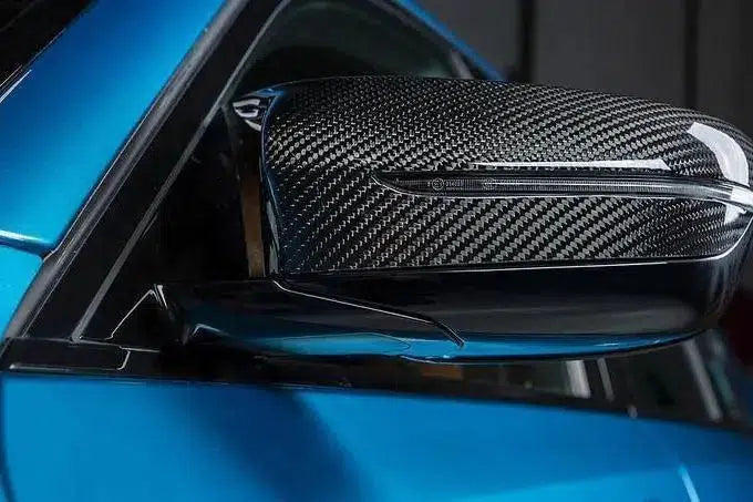 BMW F90 M5 Carbon Fiber Mirror Cap Replacements