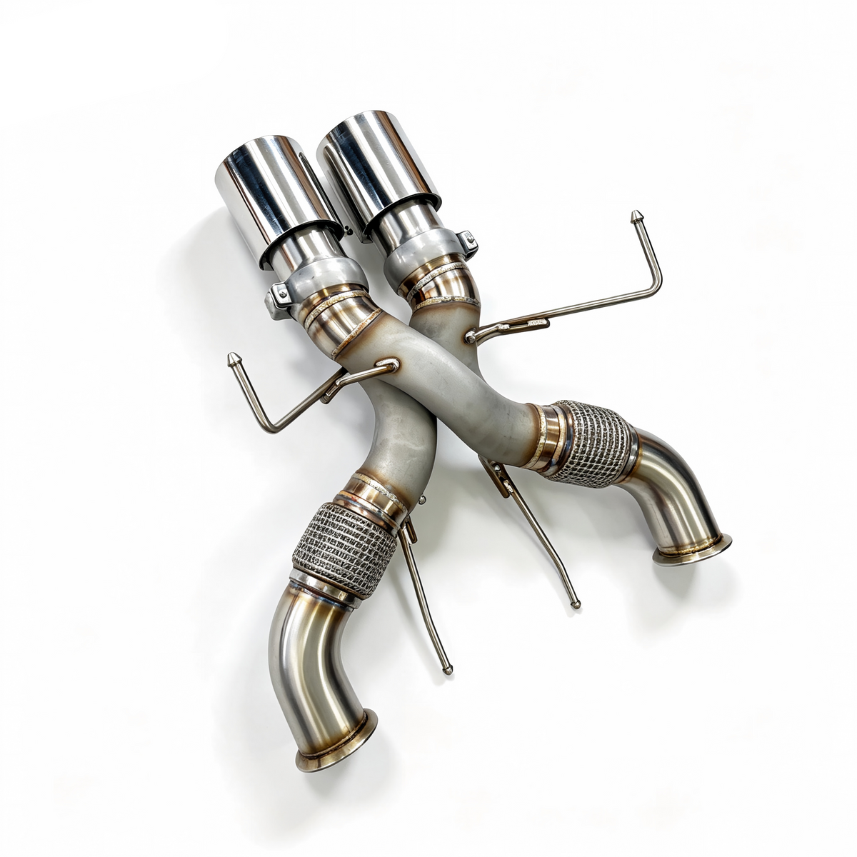 McLaren 750s Stainless Steel Z Pipe Exhaust