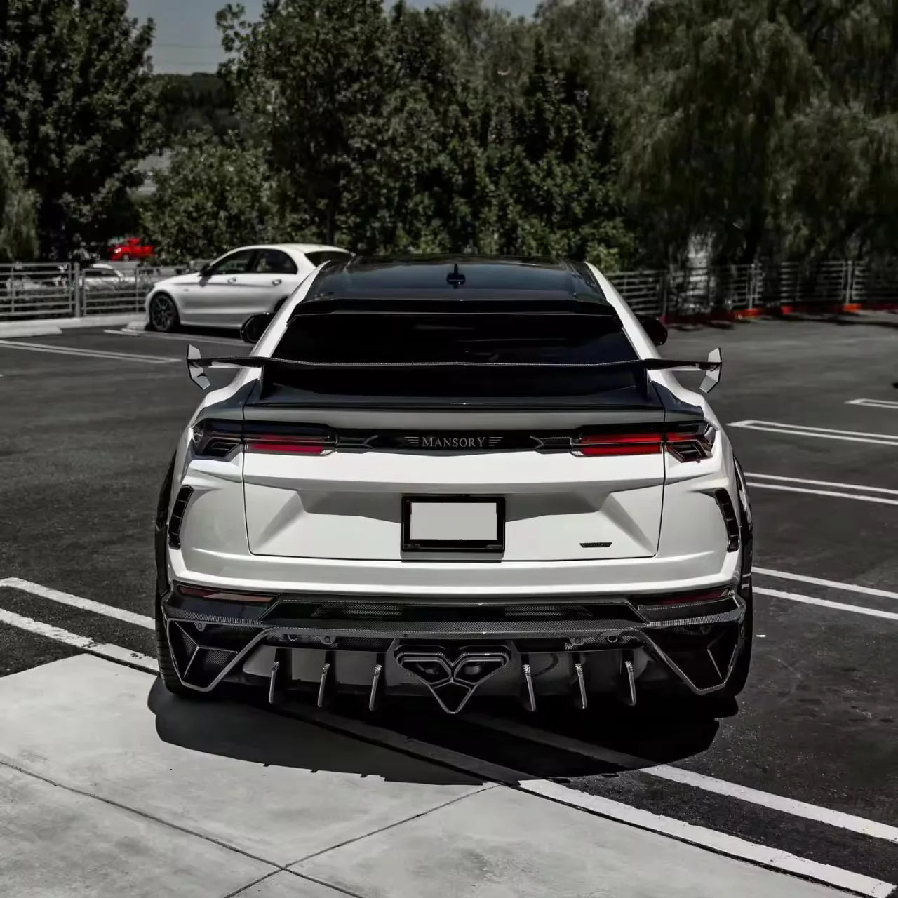 Lamborghini Urus MSY Style Carbon Fiber Wing