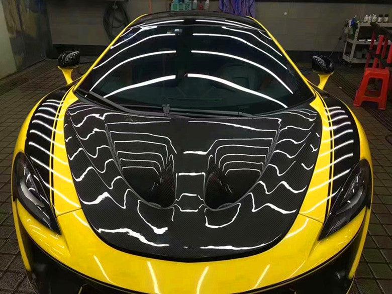 McLaren 570s/570GT/540C/600LT Carbon Fiber Vented Hood