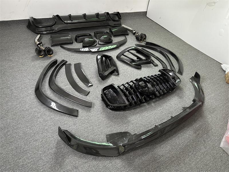 2020–2026 Mercedes-Benz GLS63 AMG B Carbon Fiber Full Aero Body Kit