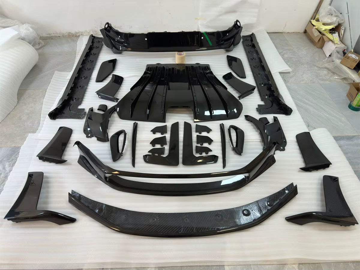 Porsche 992 GT3RS Carbon Fiber Aero Kit Replacement