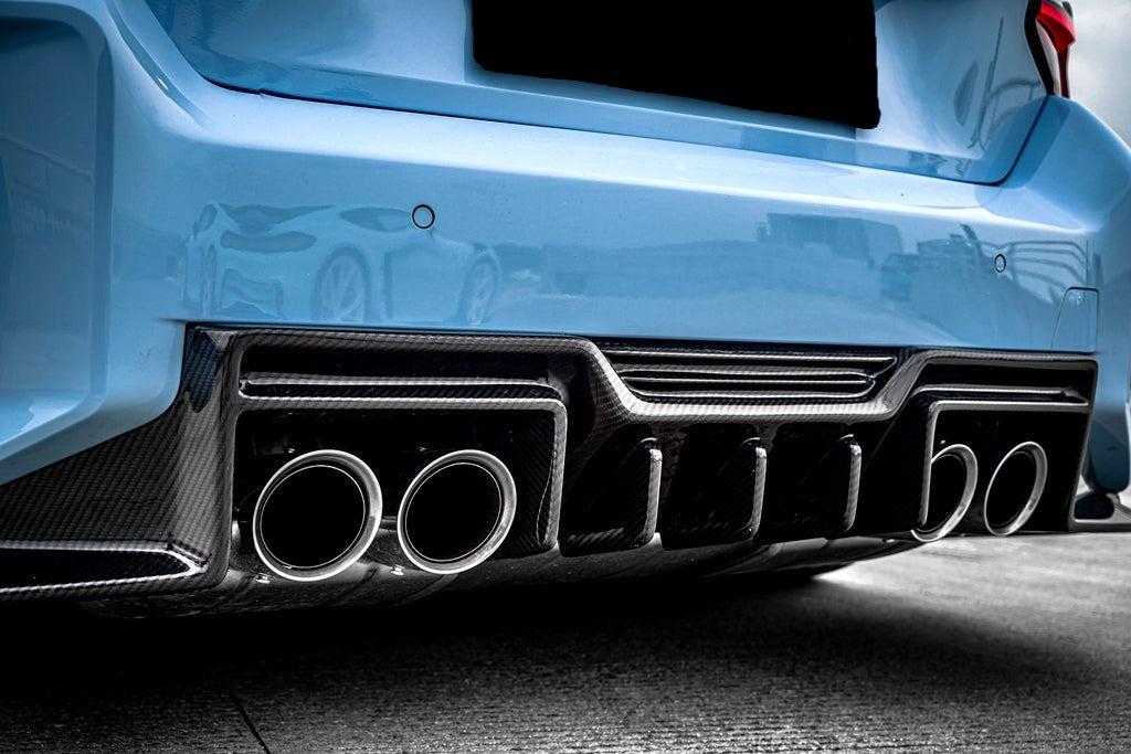 BMW G87 M2 Carbon Fiber Rear Artisan Diffuser