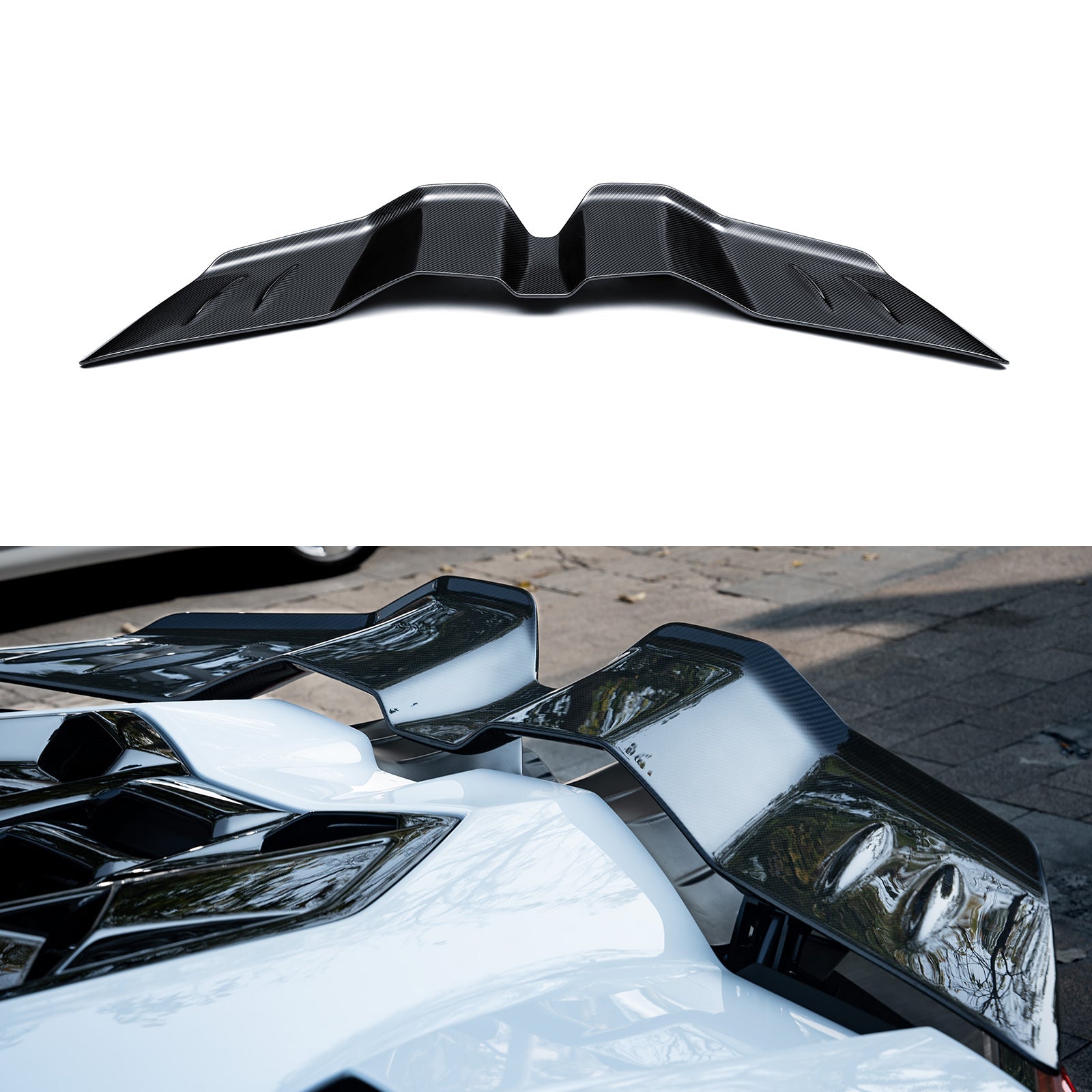 Lamborghini Revuelto AD Carbon Fiber Rear Spoiler