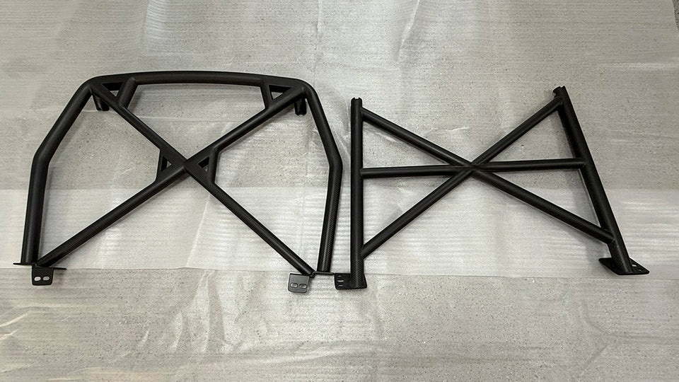 2014-2019 Porsche 911 991 GT3/GT3RS Carbon Fiber Roll Cage