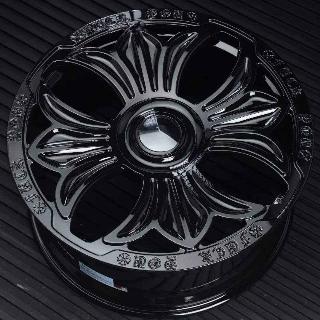Custom VF Forged Chrome Hearts Larp Forged 1Pc Wheels Set Of 4