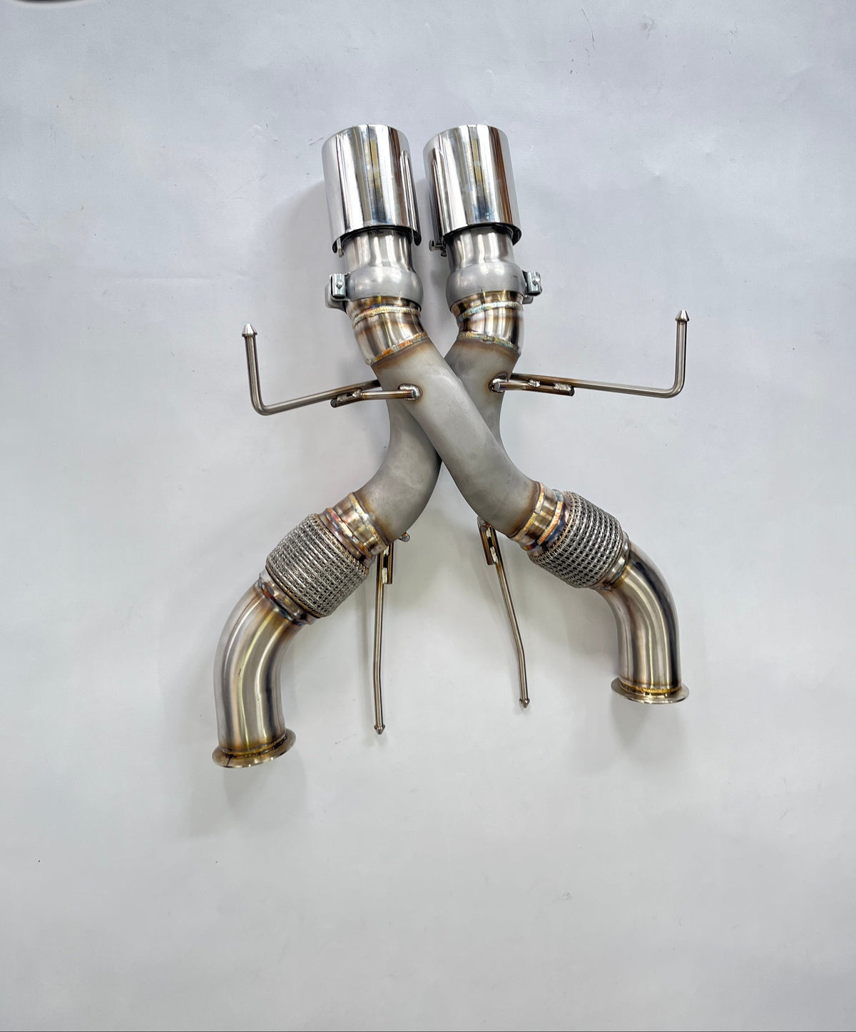 McLaren 750s Stainless Steel Z Pipe Exhaust