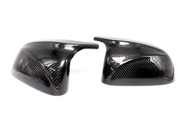 BMW G01 X3 / G02 X4 / G05 X5 M Style Carbon Fiber Mirror Caps