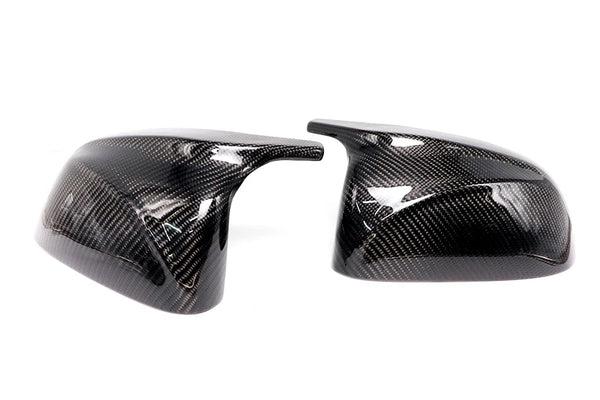 XPHAZZ Carbon Fiber Look Mirror Caps For BMW X3 X4 X5 X6 X7 XM (G01 G02 G05 G06 G07)