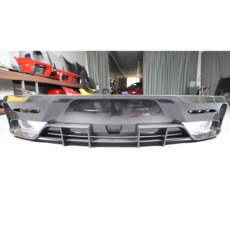 2015-2023 Mercedes AMG GT/GTS/GTCC190 R190 FRP/Carbon Fiber AD Rear Bumper