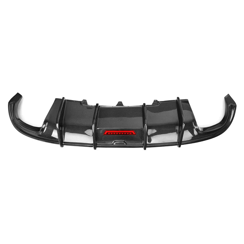 Audi B8 A4 S Line KB Style Carbon Fiber Rear Diffuser