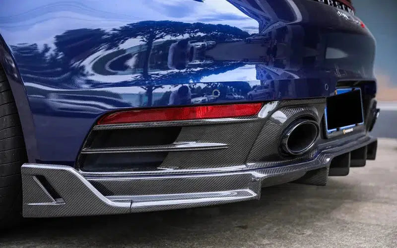 Carbon Fiber Rear Diffuser for Porsche 911 992.1 Carrera (2019-2023)