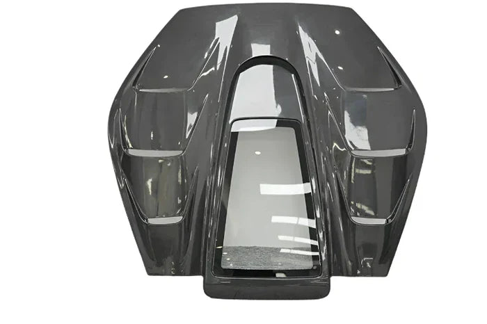 Ferrari 296 GTB Carbon Fiber Transparent Window Engine Hood