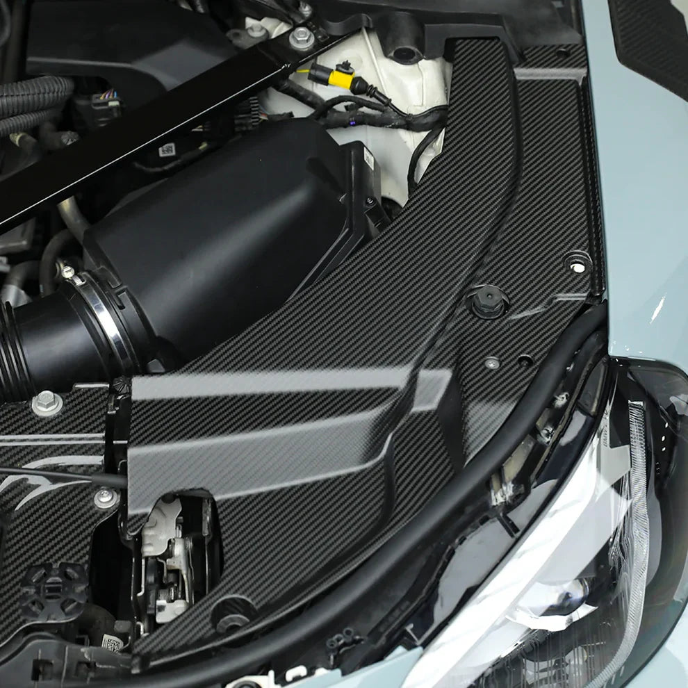BMW G87 M2 Carbon Fiber Engine Bay Trim Set
