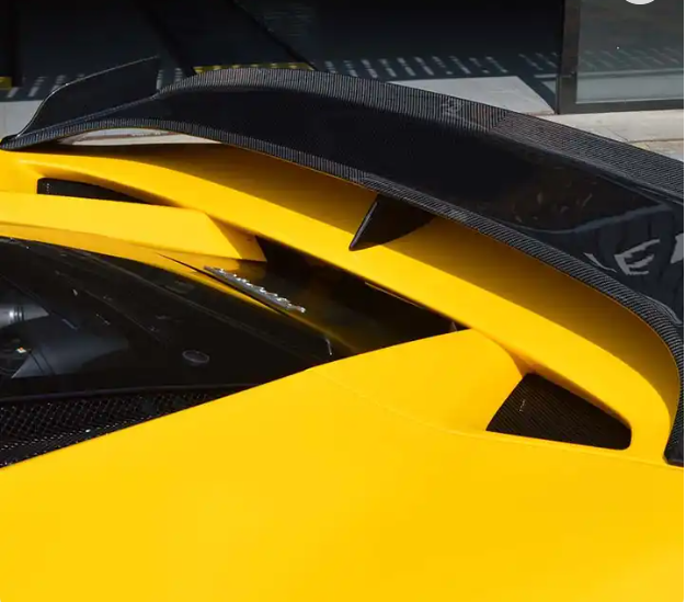 Ferrari F8 Tributo Carbon Fiber Paktechz Style Wing