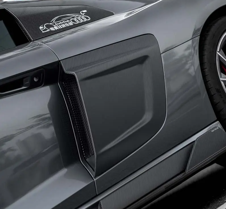 Audi R8 Gen 2 Carbon Fiber Side Vent Blades