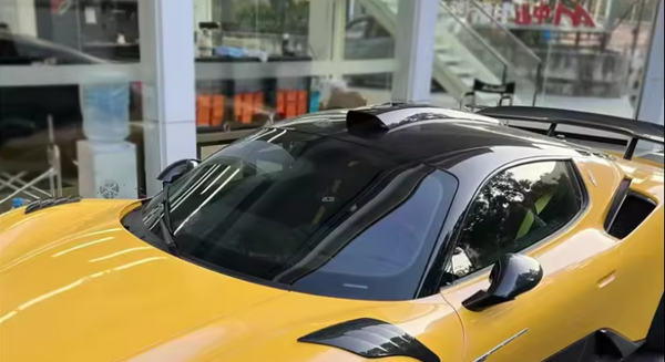 Maserati MC20 Carbon Fiber Roof Scoop | Eurobahndynamics