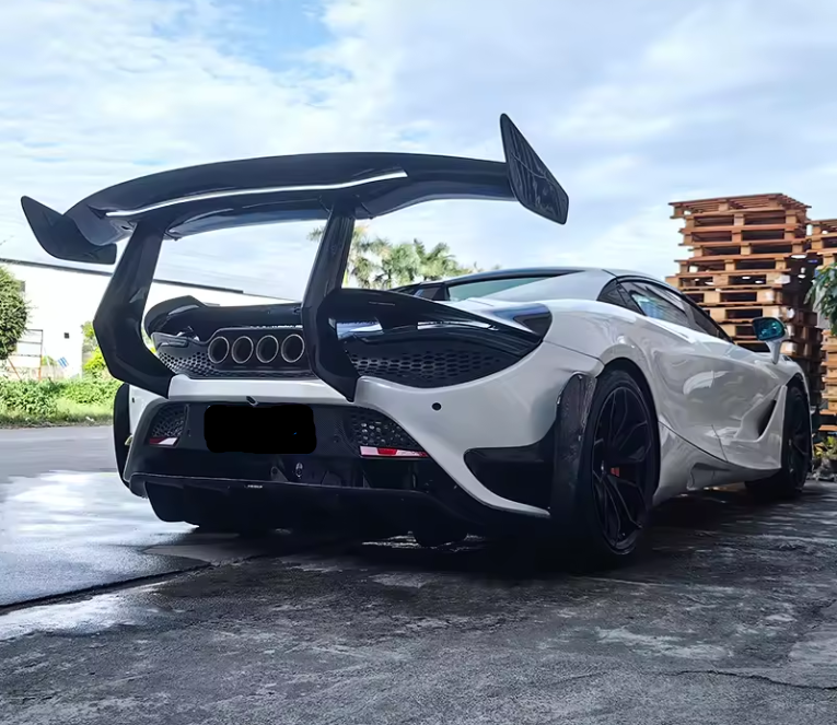 McLaren 720s 765LT Carbon Fiber Chassis Mount Wing mclaren-720s-765lt-carbon-fiber-chassis-mount-wing