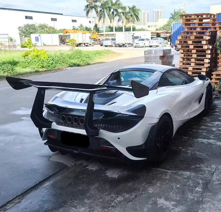 McLaren 720s 765LT Carbon Fiber Chassis Mount Wing mclaren-720s-765lt-carbon-fiber-chassis-mount-wing