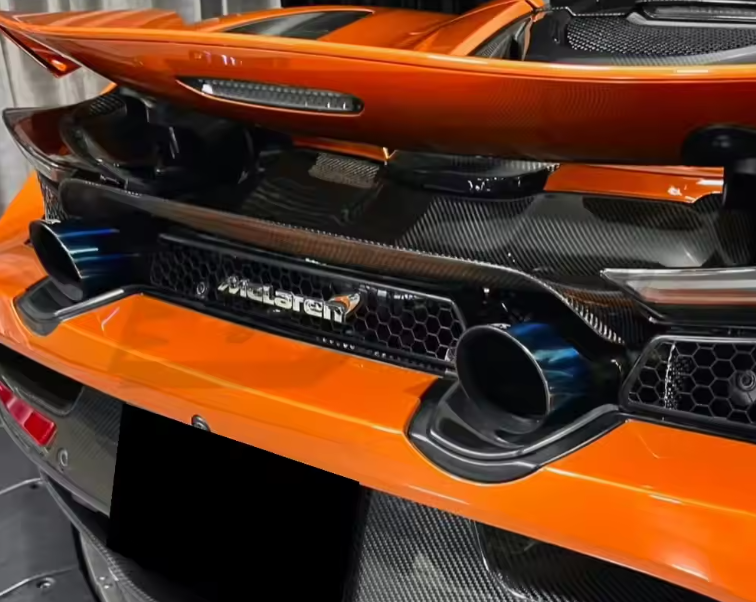 McLaren 720s Carbon Fiber Exhaust Heat Shield