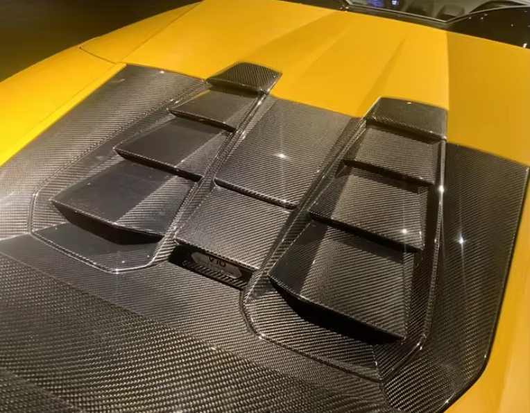 2019-2023 Lamborghini Huracan EVO Spyder Carbon Fiber Engine Hood