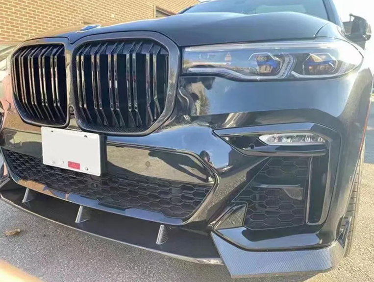 BMW X7 G07 Carbon Fiber Front Lip 2019-2022