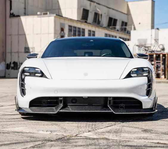 Porsche Taycan Carbon Fiber GT Front Lip