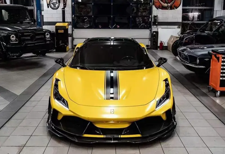 Ferrari F8 Tributo Carbon Fiber AP Aero Kit