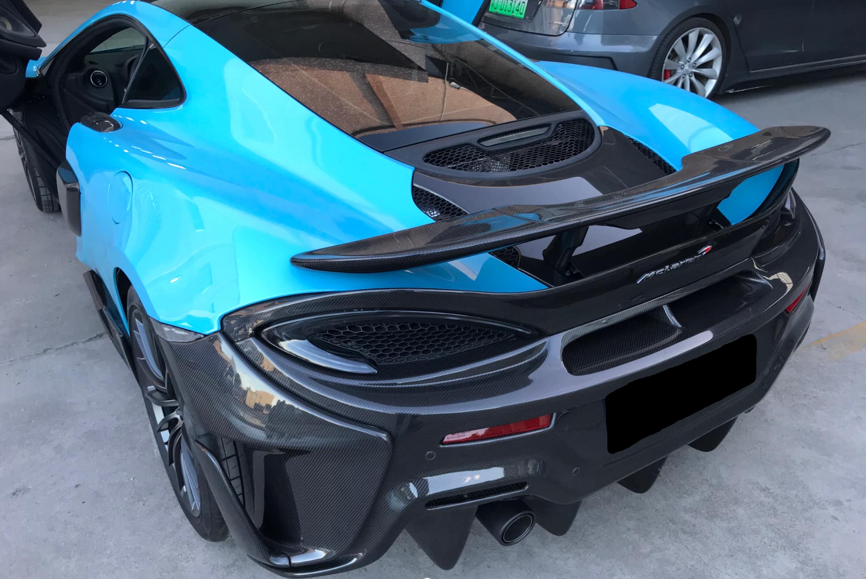 McLaren 540C/570S/570GT/600LT Carbon Fiber 600LT Rear Bumper