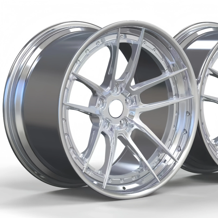 Forge Dynamic Rims Velocity Forge FV-14 2Pc Forged Wheels Set Of 4