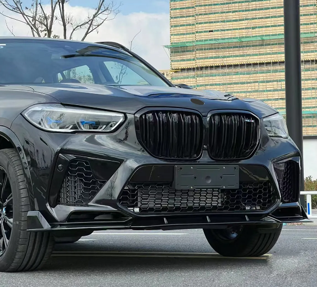 2019-2022 BMW G05 X5 ABS Gloss Black Front Lip