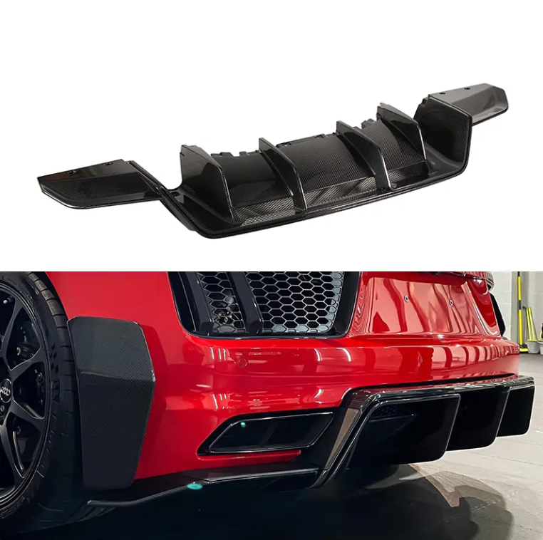 Audi R8 Gen 2 Carbon Fiber AP Rear Diffuser | Eurobahndynamics