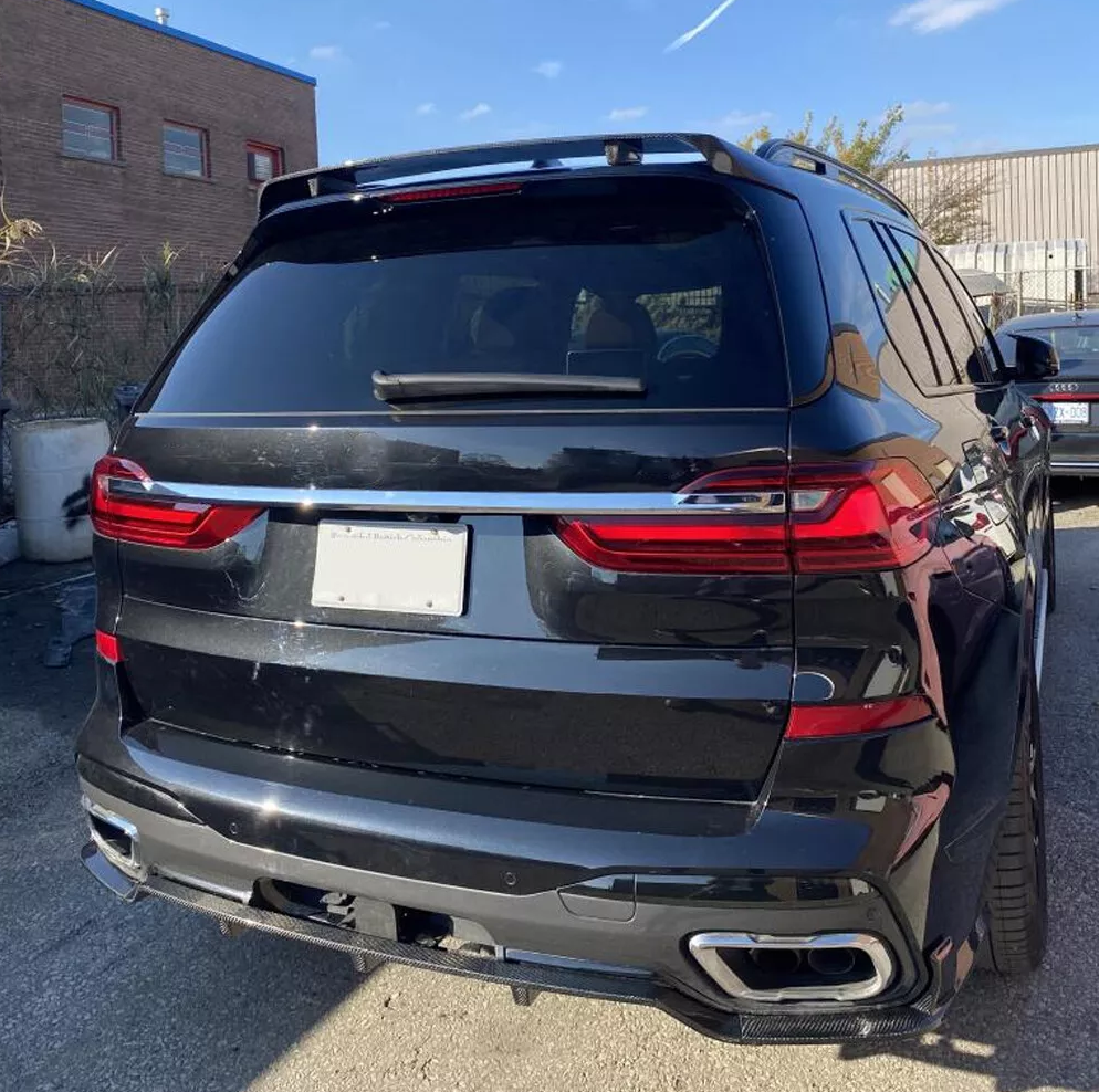 2019-2025 BMW X7 Carbon Fiber Roof Spoiler