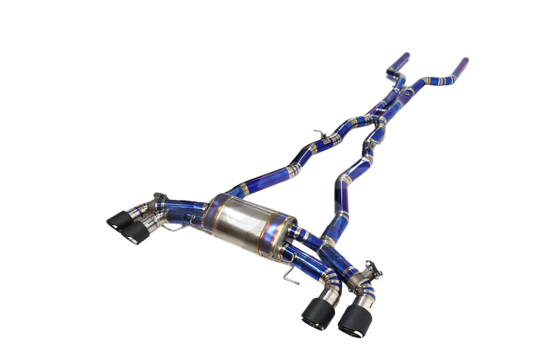 BMW M8 F91/F92/F93 Titanium Valved Exhaust System With Muffler