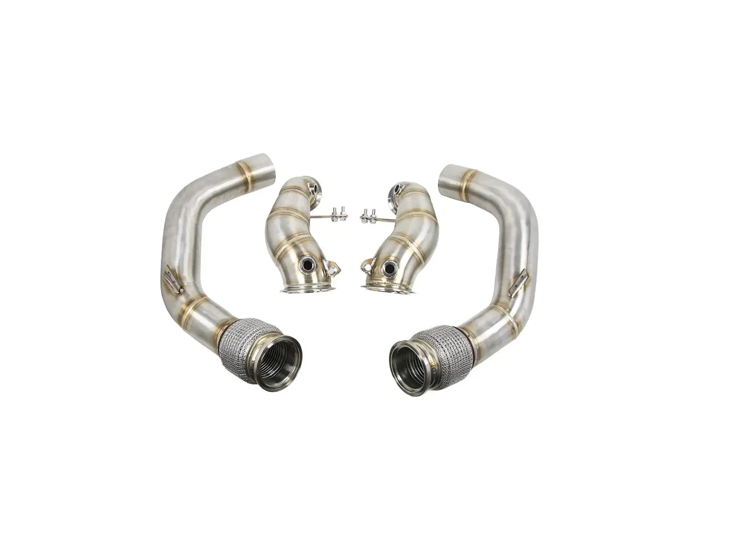 BMW F90/G30 M5/ F92 M8 Front Mount Intake Cat Less Down Pipe Package