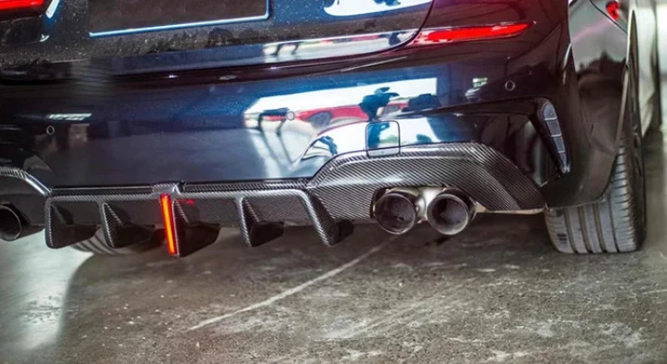 BMW G20 3 Series Carbon Fiber Rear Diffuser