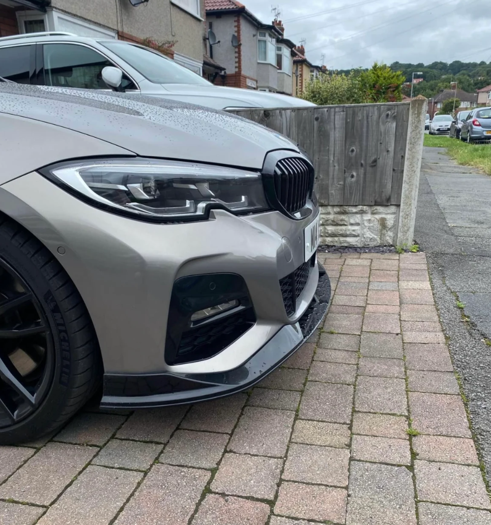 BMW G20 3 Series Gloss Black Front Lip M Sport