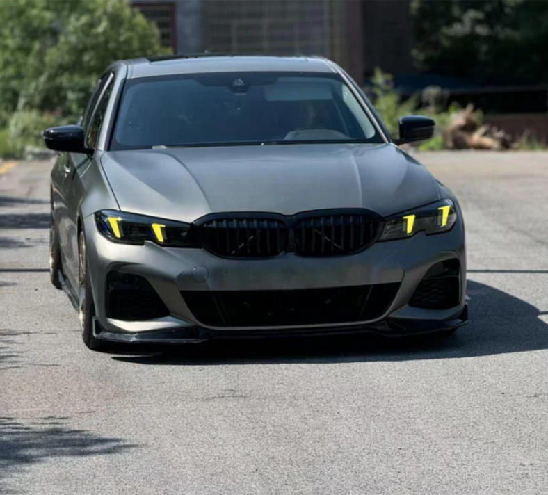 BMW G20 3 Series LED Snake Eyes Headlights Yellow & White DRL Switch