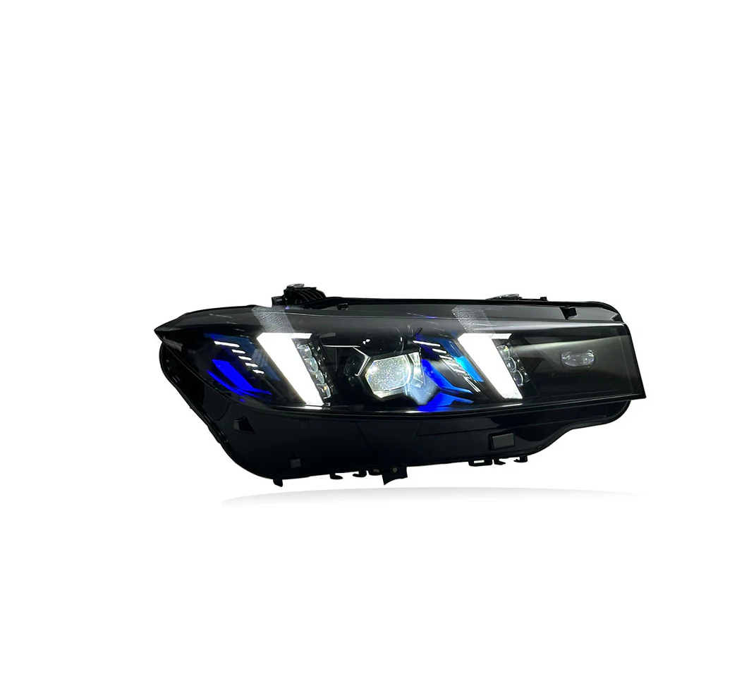 BMW G20 3 Series LED Snake Eyes Headlights Yellow & White DRL Switch