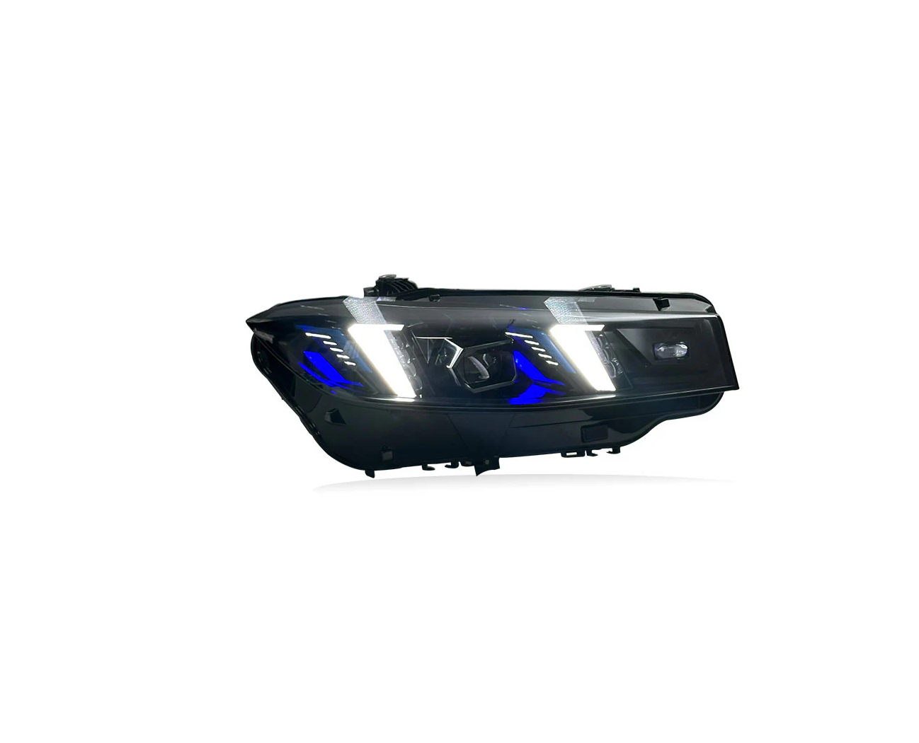 BMW G20 3 Series LED Snake Eyes Headlights Yellow & White DRL Switch