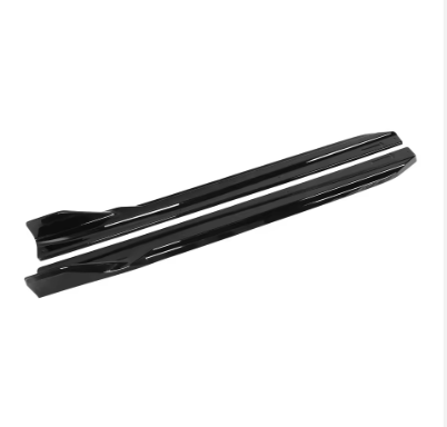 2025+ BMW X3 G45 Gloss Black Side Skirt Extensions