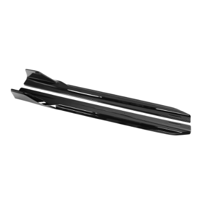 2025+ BMW X3 G45 Gloss Black Side Skirt Extensions