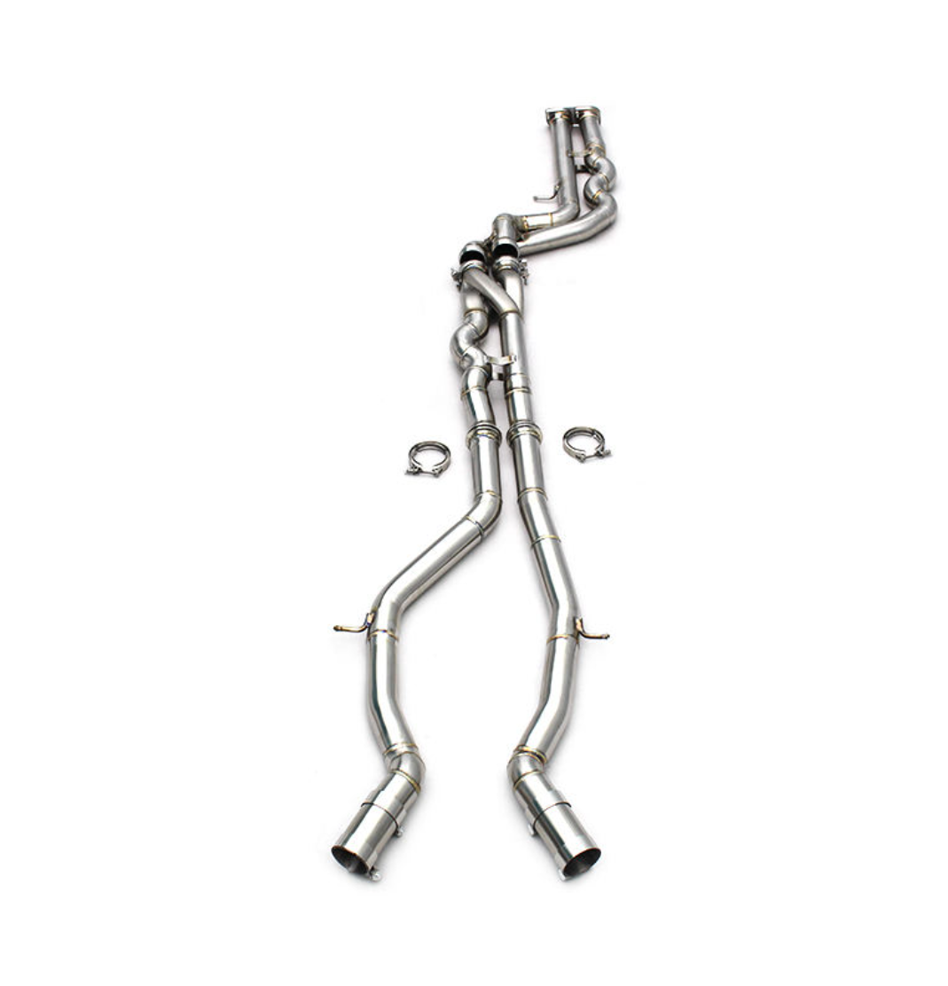 BMW S55 F80 M3/F82/F83 M4/F87 M2 Equal Length Z Mid Pipe Stain Less Steel