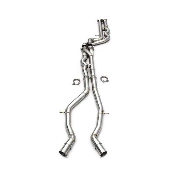 BMW S55 F80 M3/F82/F83 M4/F87 M2 Equal Length Z Mid Pipe Stain