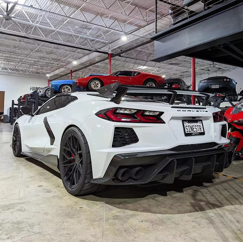Corvette C8 Carbon Fiber AP Rear Diffuser