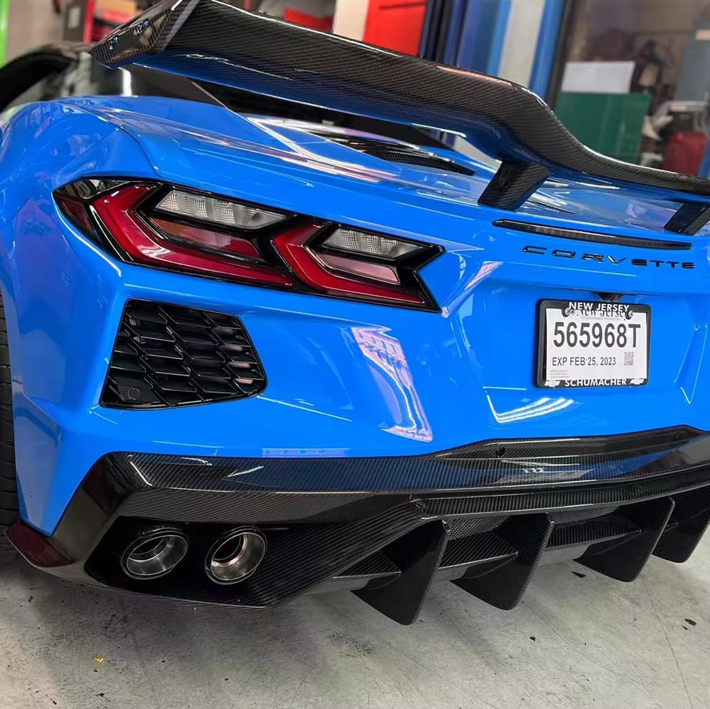 Corvette C8 Carbon Fiber AP Rear Diffuser