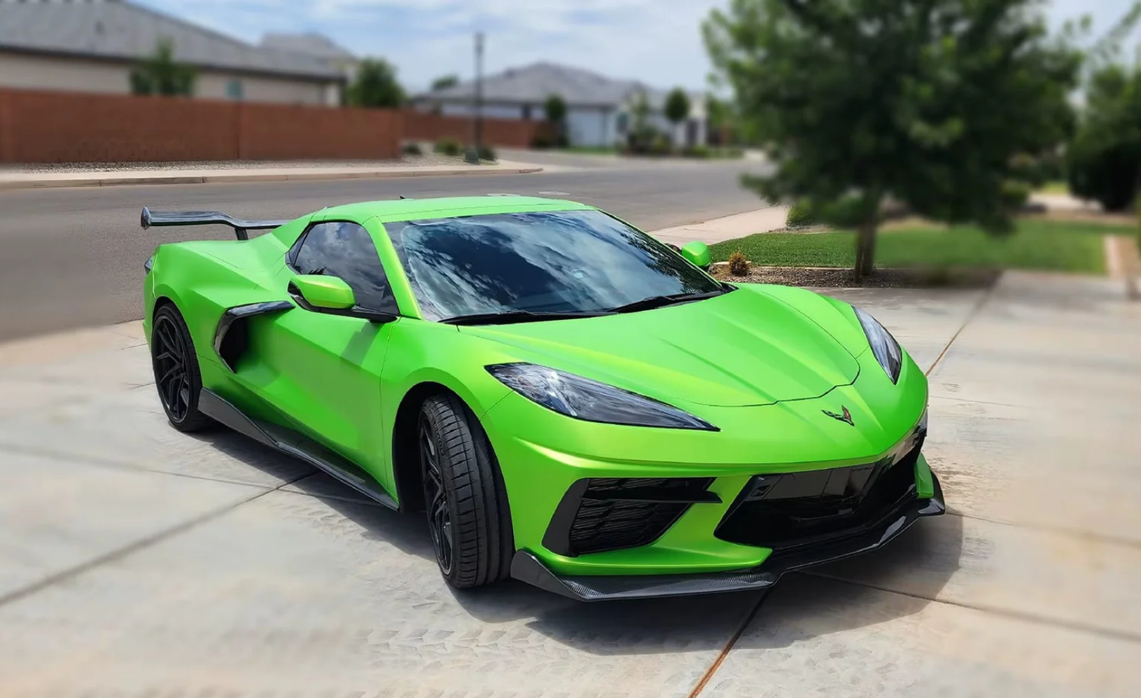 2020-2026 Corvette C8 Carbon Fiber AD Front Lip