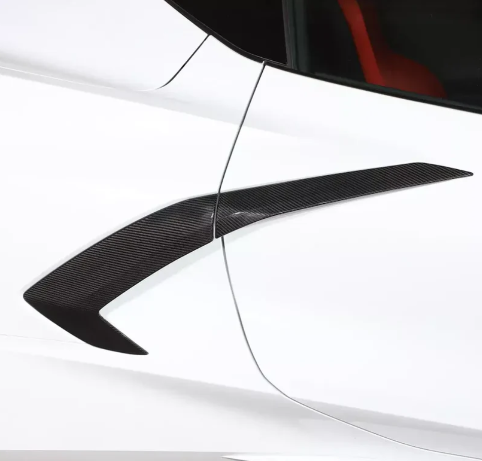 2020-20206 Corvette Carbon Fiber Door Vent Trim