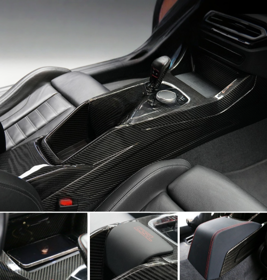 2021-2026 BMW G87 M2/G80/G81 M3/G82/G83 M4 Carbon Fiber Center Console Replacement